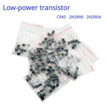180 шт. маломощных транзисторов TO-92 S8550 A42 A92 2N5401 и т.д. (18 значений по 10 шт. каждый)
