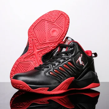 Брендовая мужская нескользящая баскетбольная обувь, дышащая спортивная обувь, удобная спортивная обувь для занятий в тренажерном зале, баскетбольные кроссовки для мальчиков