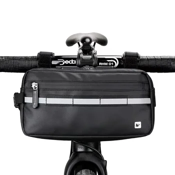 Водонепроницаемая многофункциональная велосипедная сумка, сумка на руль, боковая сумка на раму, переносная сумка через плечо, аксессуары для велосипеда, Новая
