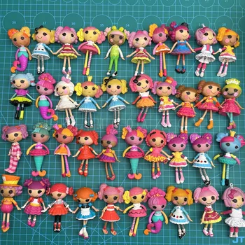 Оригинальные 8-10-сантиметровые куклы Lalaloopsy Little Sister, коллекция игрушек для девочек из ПВХ, коллекция праздничных подарков для девочек