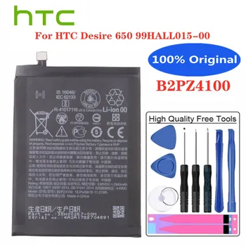 Новый 100% Оригинальный 2940 мАч B2PZ4100 Аккумулятор для Телефона HTC Desire 650 99HALL015-00 Desire 650 4G Высококачественные Аккумуляторы Bateria