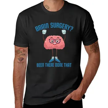 Новая футболка для хирургии мозга, мужские футболки, быстросохнущая футболка, милые топы, футболка для мальчика, мужские футболки с рисунком, комплект