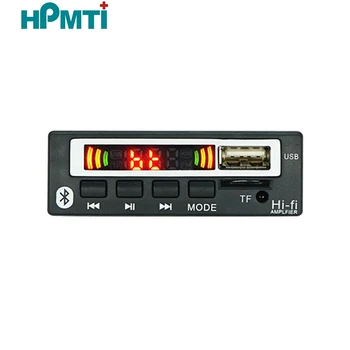 Автомобильный аудиомодуль 5V 12V USB TF FM-радиомодуль Беспроводной Bluetooth, плата декодера MP3 WMA, MP3-плеер с дистанционным управлением для автомобиля
